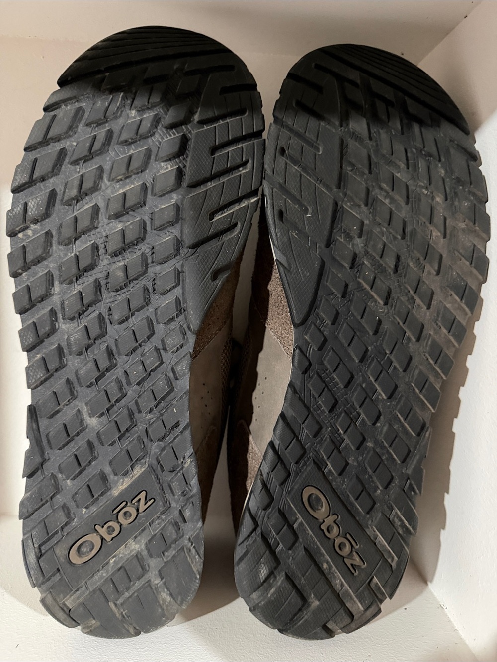Oboz Bozeman Low Suede Taupe 13 M - Picture 8 of 13